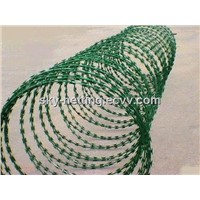 Construction Used Galvanized Stainless Steel Razor Barbed Wire CBT-65 Professional Factory Supply