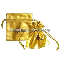 Metallic pouch/bag (KM-MTB0001), Gift Bag, Jewelry Bag, Drawstring Bag, Promotion Bag