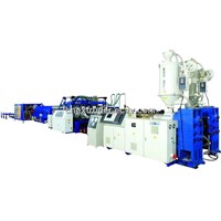 PE/PVC Double Wall Corrugated Pipe Production Line