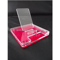 Pink acrylic smartphone display stands / display holder - AD1123
