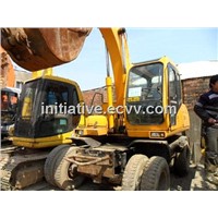 Used HYUNDAI Wheel Excavator 130W-5
