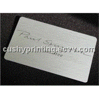 100% Guaranteed Metal Cards Printing in Cushyprinting.com