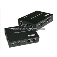 120 HDMI Extender over IP with IR call back function