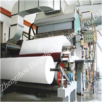 zhengzhou dingchen company1575mm toilet tissue paper making machine with 3tons per day