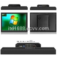 15&quot;~55&quot; CCTV Monitor with steel chassis enclosed for adverting, monitoring