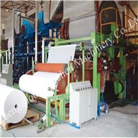 1760mm toilet tissue paper making machine with 4-5tons per day