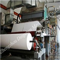 2400mm toilet tissue paper making machine with 7-8tpd capacity