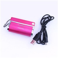 2800mAh portable power bank for iphone 5 mobile