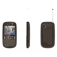 2.2 inch China cheap low cost qwerty keyboard mobile phone dual sim/unlocked/TV(Optional)