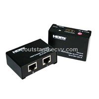 30M hdmi extender, 1080p, IR, over cat5e/6