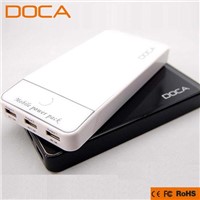 3 USB output ports 16800mAh Universal portable Power Bank for Smart phone and Tablet PC