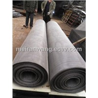 3m width stainess steel criped wire mesh/mining screen