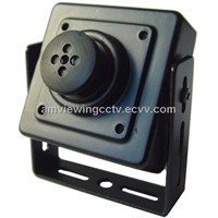 420tvl 1/4' ' Sharp CCD Button Lens Mini Surveillance Camera,With Audio