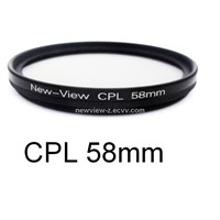 58mm CPL Filter, Camera CPL Filter