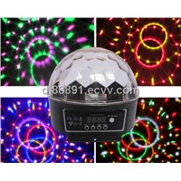 6*3W RGB DMX LED Crystal Magic Ball Disco Light
