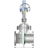ANSI GATE VALVE WCB TRIM.1 FLANGE 150 300 600LBS