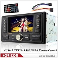 AV830 Tunable MP3/MP4/MP5 with Remote Control player / car audio