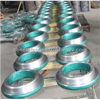 All Models of Concrete Pump Spare Parts Welding Wear Cutting Ring and Spectacle Wear Plate