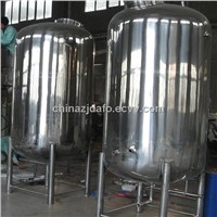 Aseptic and purified juice and water storage tank