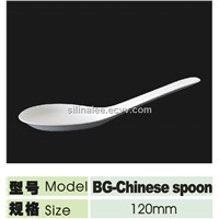 Biodegradble natural corn starch spoon