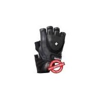Black Pigskin Half Tactical Glove