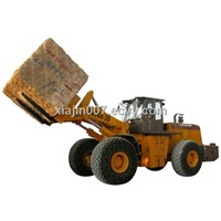 CE approved 28ton capacity stone forklift loader marble block lifting machine