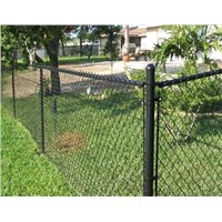 Chain link fence