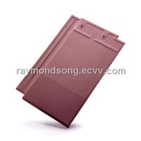 Clay roof tile, Terracotta Tile T Style-Coffee