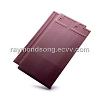 Clay roof tile, Terracotta Tile T Style-Purple Red