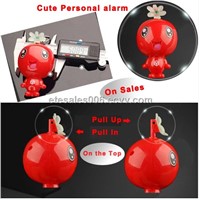Cute doll personal alarm most popular self defense alarm for women