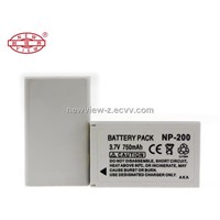 Digital Camera Battery NP-200 ,battery factory,made in china