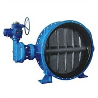 Double Eccentric Flanged type Butterfly valve