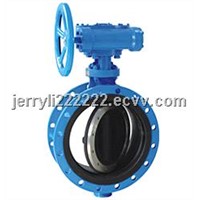 Double Eccentric Lined Type Butterfly valve