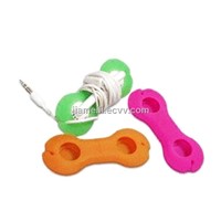 soundproof silicone ear plugs cable winder bobbin