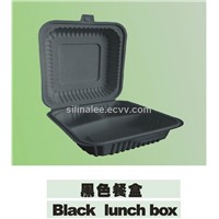 Eco-friendly corn starch biodegradable lunch box 1000ml