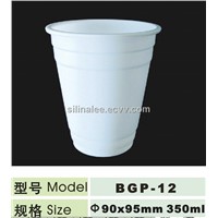 Eco-friendly dispostable corn starch cup 350ml