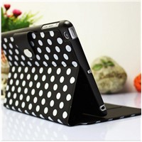 Fashion ipad 2 case, Leather simplicity foldable Standing