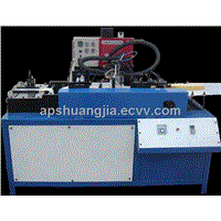 Filter paper pleating and gluing machine