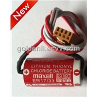 Four hole Plug Maxell ER17/33 lithium Battery