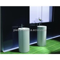 Free Standing Solid Surface Acrylic Wash Basin PB2021