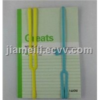 Funny FingerPrint A Handy Silicone Bookmark notebook marks