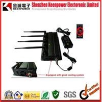 GPS and Cell Phone Signal Jammer with Car Charger - Shielding Range Up to 30 meters