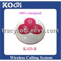 Guest pager button system Waterproof K-O3-R