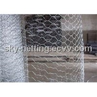 Hot-Dipped Galvanized Chicken Wire Netting1/2'' Opening 1*20m Roll Weight 5.2kg 5 Twists