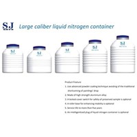 Large Caliber Liquid Nitrogen Container
