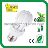 Lotus 15W, 18W 4U T2 Energy Saving Lamp / CFL YYLOTUS03