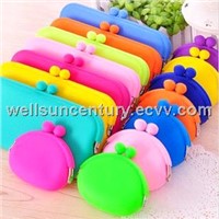 Lovely silicone wallets,silicone coin bag