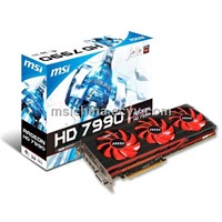 MSI AMD Radeon HD 7990 HD7990 External Desktop Gaming Graphics Video Card