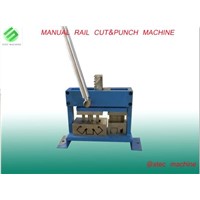 Manual Rail Cutting and Punching Machine