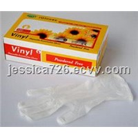 Medical vinyl exam gloves